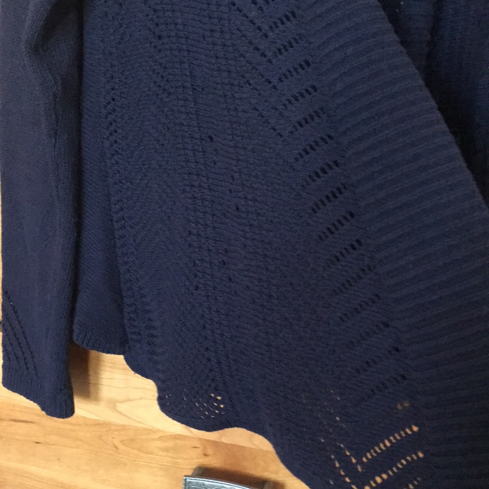 ✨NEW✨Rosie Neira dark navy Cardigan from Anthropologie - Picture 2 of 6
